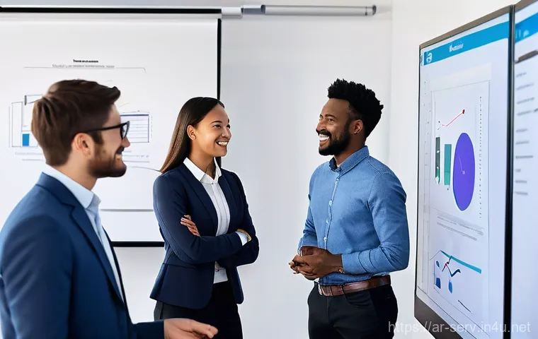 서비스관리사와 서비스 산업의 변화 - **Seamless Personalized Customer Experience with AI:** A smiling, satisfied customer (an adult, wear...