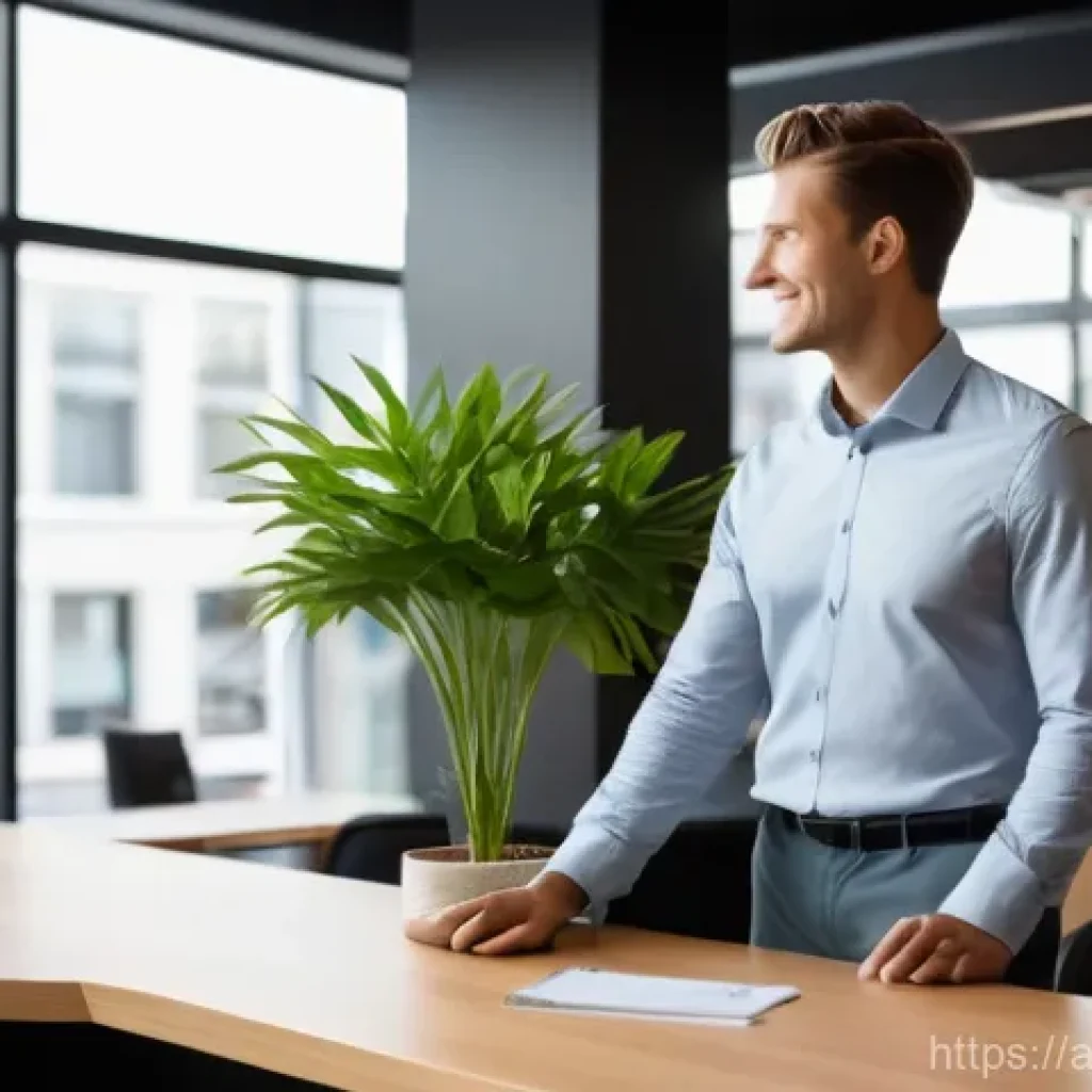 서비스관리사와 서비스 품질 개선 사례 - **Prompt:** "A brightly lit, modern customer service lounge. A diverse female customer service repre...
