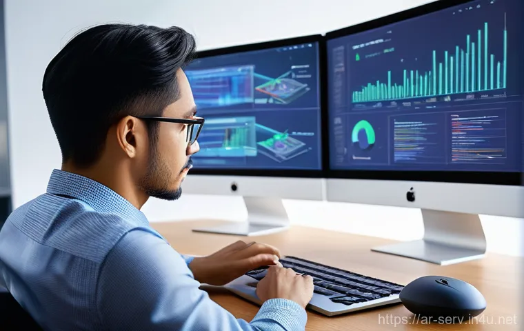 서비스관리사와 자격증 기출문제 분석 - **Prompt:** A confident, determined young professional woman, elegantly dressed in a modern business...