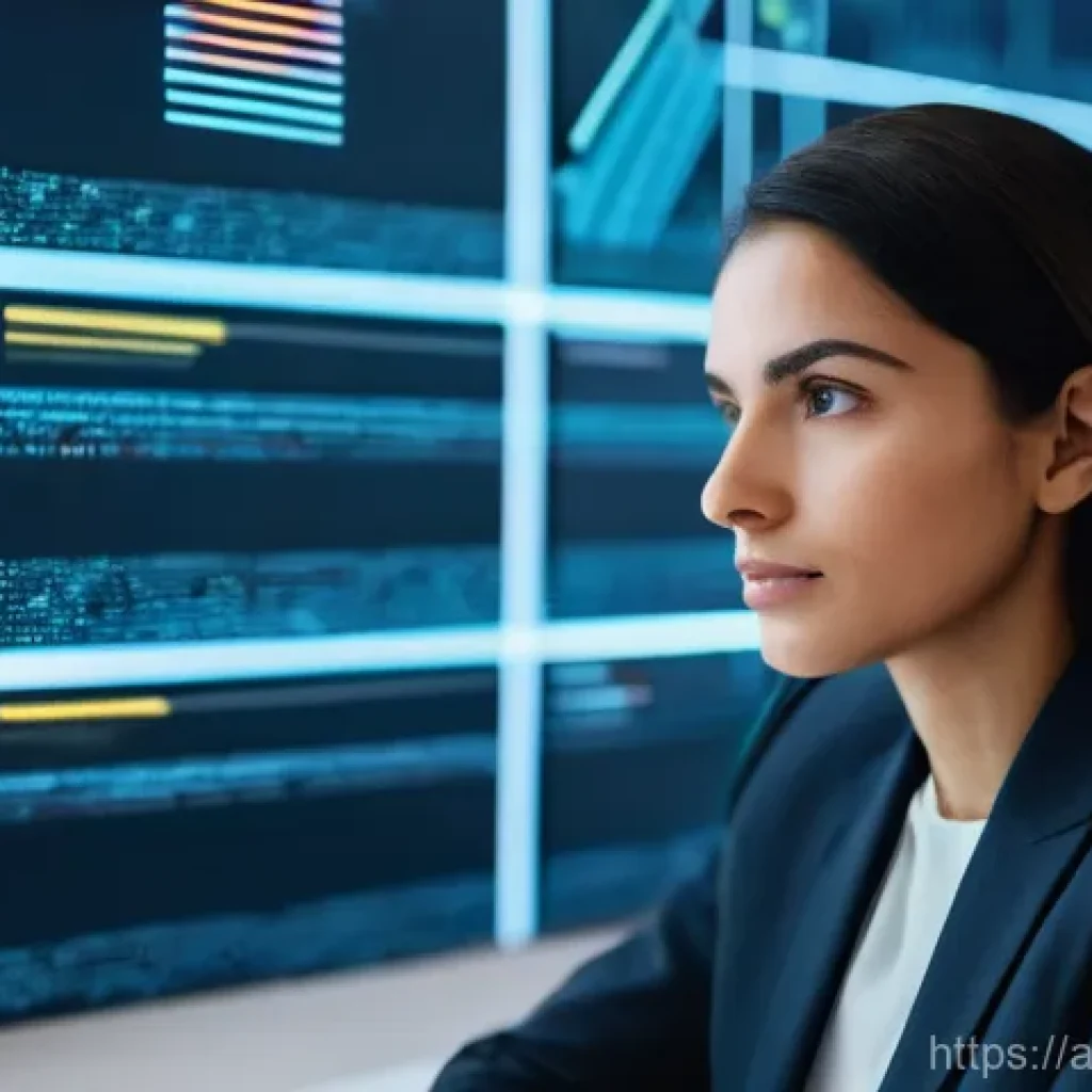 서비스관리사와 고객 데이터 활용 사례 - **"Deciphering Customer Data: The Art of Smart Listening"**
    A highly detailed, cinematic shot of...