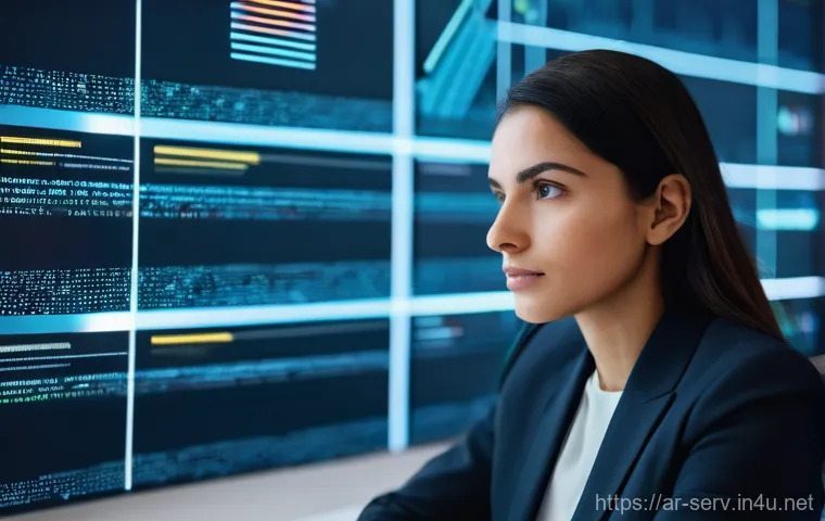 서비스관리사와 고객 데이터 활용 사례 - **"Deciphering Customer Data: The Art of Smart Listening"**
    A highly detailed, cinematic shot of...